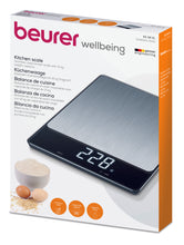 Cargar imagen en el visor de la galería, Balanza Digital De Cocina Pantalla Led Beurer Ks 34 Stainless Steel