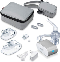 Cargar imagen en el visor de la galería, Nebulizador Inhalador A Pistón Portátil Compacto Beurer Ih 58 Gris Oscuro