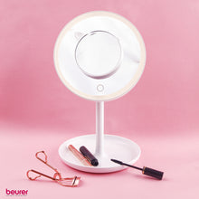 Cargar imagen en el visor de la galería, Espejo con Luz y Aumento para Maquillaje Beurer BS 45
