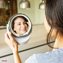 Cargar imagen en el visor de la galería, Espejo con Luz y Aumento para Maquillaje Beurer BS 49