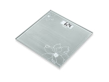 Cargar imagen en el visor de la galería, Balanza De Vidrio Para Baño Plateada Beurer Gs 10