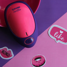 Cargar imagen en el visor de la galería, Cepillo Iónico Desenredante Beurer HT 10 Púrpura-Rosa