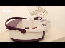 Cargar y reproducir el video en el visor de la galería, Baño de Burbujas para pies Beurer FB 21