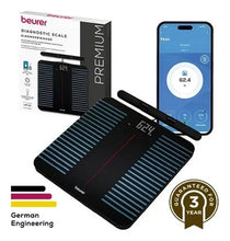 Cargar imagen en el visor de la galería, Balanza Digital Bioimpedancia Con Bluetooth Beurer Bf 990 Negro
