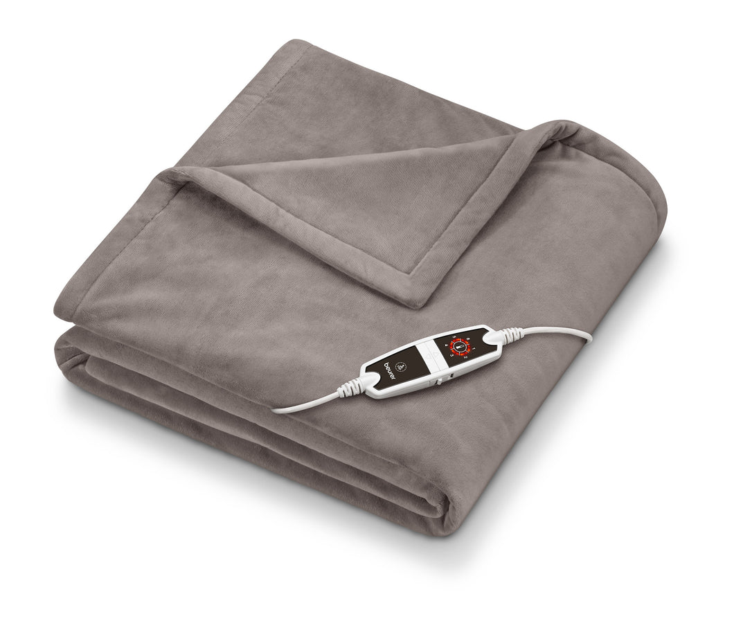 Manta Termica Electrica Temperatura Beurer HD 150 Cosy Taupe