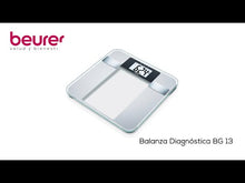 Cargar y reproducir el video en el visor de la galería, Balanza Diagnóstica Beurer  BG 13
